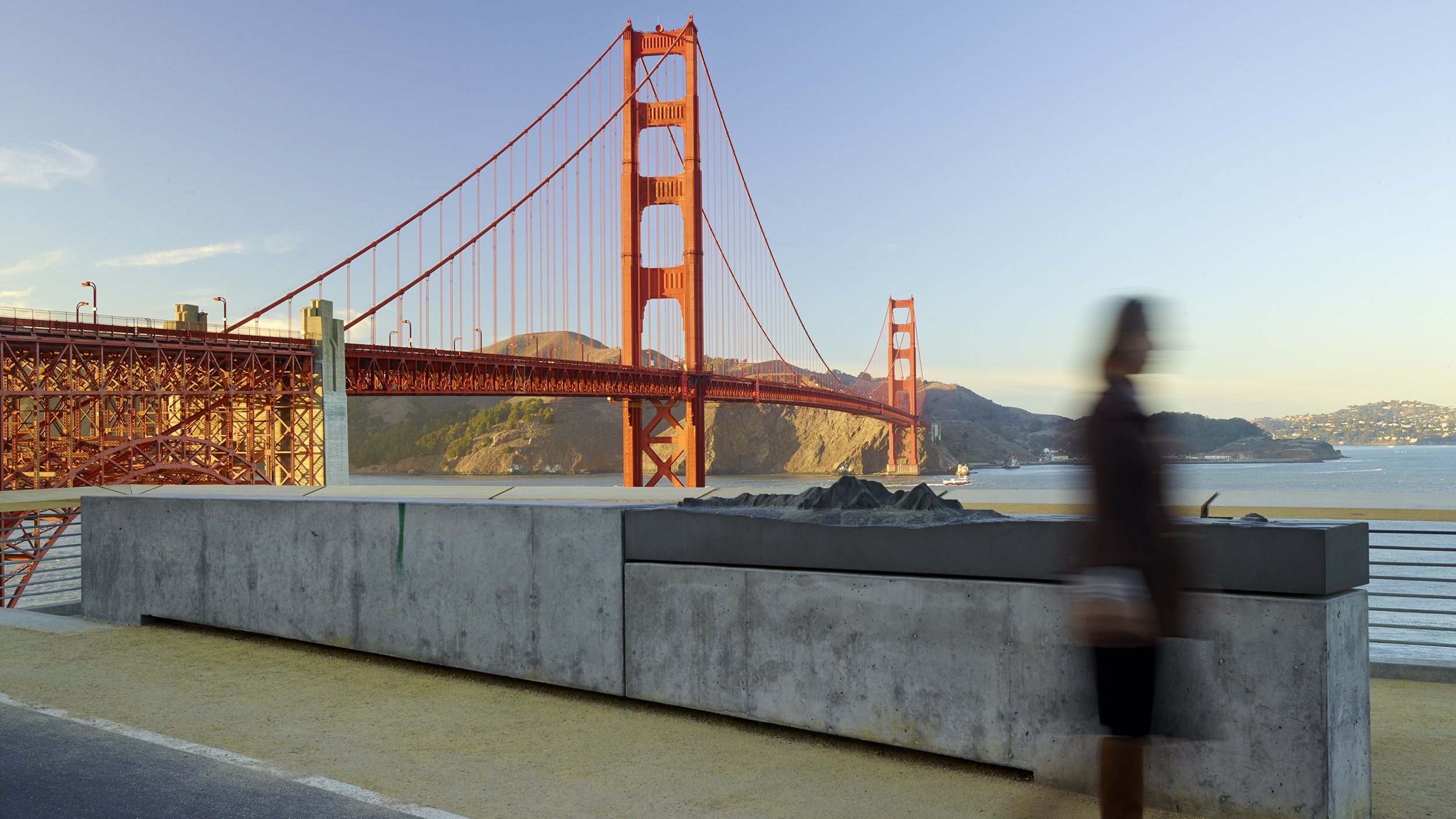 Golden Gate Bridge Plaza — Surfacedesign, Inc.